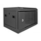 DeLOCK 25,4 cm (10")  Netzwerkschrank mit Glastür, IT-Schrank