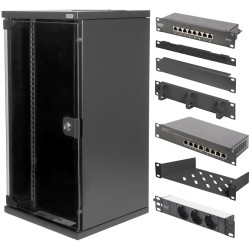 Digitus 25,4 cm (10") Set 3 B 12HE, IT-Schrank