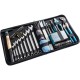 Hazet Werkzeug Ledertasche mit Sortiment 1520/64, 1/4", Werkzeug-Set
