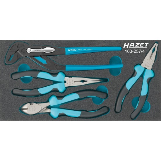 Hazet Zangen-Set 163-257/4, Größe 1/3