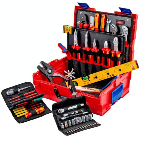 KNIPEX L-BOXX Elektro, 63-teilig, Werkzeug-Set