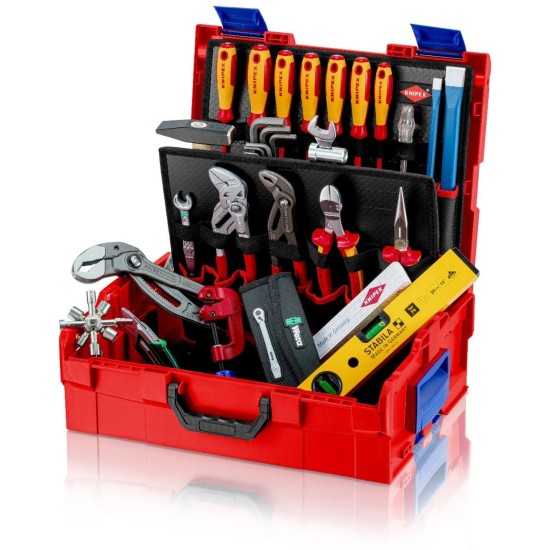 KNIPEX L-BOXX Sanitär, 52-teilig, Werkzeug-Set