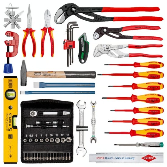 KNIPEX L-BOXX Sanitär, 52-teilig, Werkzeug-Set