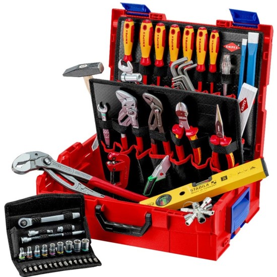 KNIPEX L-BOXX Sanitär, 52-teilig, Werkzeug-Set