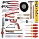 KNIPEX Werkzeugkoffer "BIG Basic Move" Sanitär, 31-teilig, Werkzeug-Set