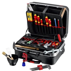 KNIPEX Werkzeugkoffer "BIG Basic Move" Sanitär, 31-teilig, Werkzeug-Set