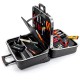 KNIPEX Werkzeugkoffer "BIG Twin Move" Elektro, 63-teilig, Werkzeug-Set