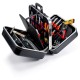 KNIPEX Werkzeugkoffer "BIG Twin Move" Elektro, 63-teilig, Werkzeug-Set