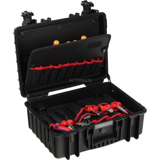 KNIPEX Werkzeugkoffer "Robust23 Start" Elektro, 24-teilig, Werkzeug-Set