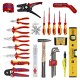 KNIPEX Werkzeugkoffer "Robust26 Move" Elektro, 22-teilig, Werkzeug-Set