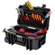 KNIPEX Werkzeugkoffer "Robust26 Move" Sanitär, 17-teilig, Werkzeug-Set