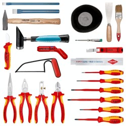 KNIPEX Werkzeugtasche "Classic" Elektro, 23-teilig, Werkzeug-Set