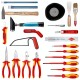 KNIPEX Werkzeugtasche "Classic" Elektro, 23-teilig, Werkzeug-Set