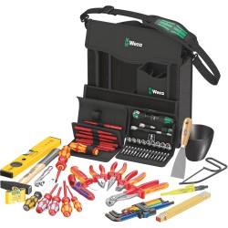 Wera 2go E 1 Werkzeugsatz für Elektroinstallationen, Werkzeug-Set