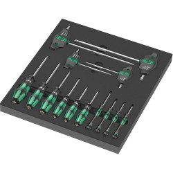 Wera 9712 Schaumstoffeinlage TORX HF Schraubendreher Set 1, 14‑teilig