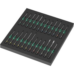 Wera 9715 Schaumstoffeinlage Kraftform Micro Set 1 9715, Schraubendreher