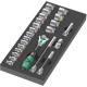 Wera 9721 Schaumstoffeinlage 8000 B Zyklop Knarre 3/8" Set 1, 23‑teilig, Werkzeug-Set