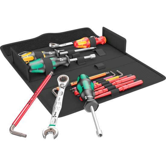 Wera Kraftform Kompakt SH 2 Sanitär / Heizung / Plumbkit, 15-teilig, Werkzeug-Set