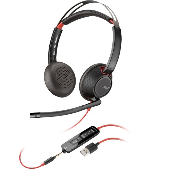 HP Poly Blackwire C5220 USB-A Headset