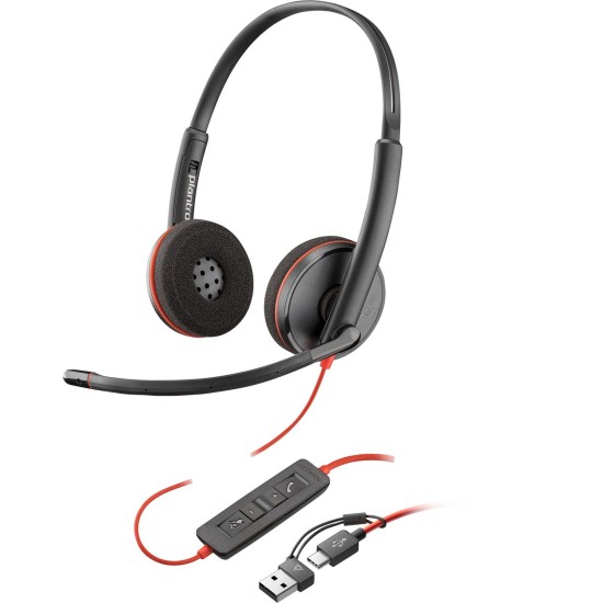 Poly Poly Blackwire 3220, Headset