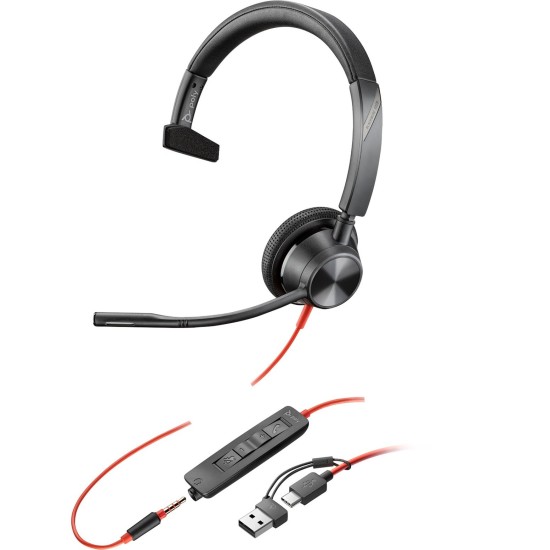 Poly Poly Blackwire 3315, Headset