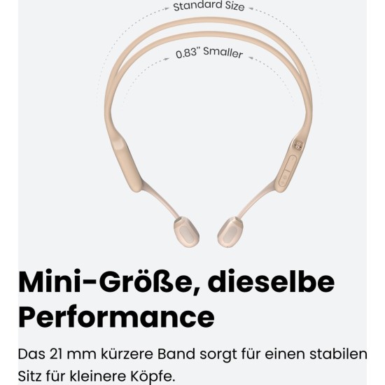 Shokz OpenRun Pro Mini, Kopfhörer Shokz OpenRun Pro Mini, Kopfhörer