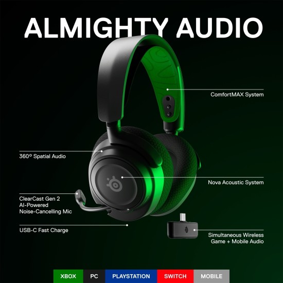 SteelSeries Arctis Nova 7X, Gaming-Headset