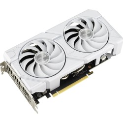 ASUS DUAL GeForce RTX 4060 EVO White OC Gaming graphics card 8GB GDDR6, 1xHDMI 2.1 a, 3xDP 1.4 a