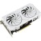 ASUS DUAL GeForce RTX 4060 EVO White OC Gaming graphics card 8GB GDDR6, 1xHDMI 2.1 a, 3xDP 1.4 a