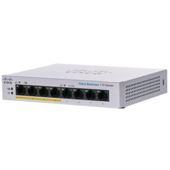 Cisco CBS110-8PP-D-EU Business 110 Series unmanaged Switch
