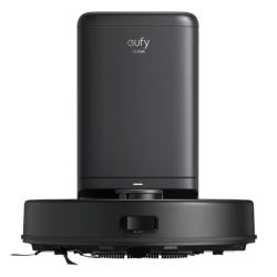 eufy Clean X8 Pro robot vacuum with self-emptying station