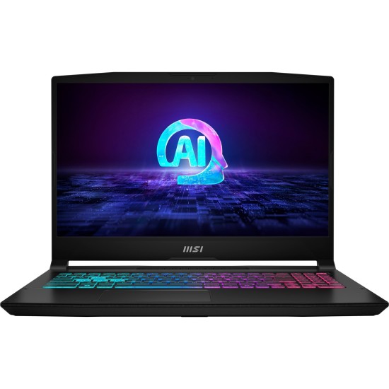 MSI Katana A15 AI B8VG-451, Black, Ryzen 7 8845HS, 16GB RAM, 512GB SSD, GeForce RTX 4060, Windows 11