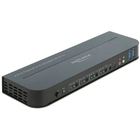 DeLOCK DP 1.4 KVM Switch - 8K 30Hz mit SB 3.2 Gen 1, KVM-Switch DeLOCK DP 1.4 KVM Switch - 8K 30Hz mit SB 3.2 Gen 1, KVM-Switch