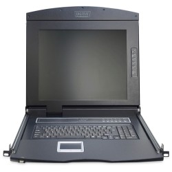 Digitus 19" KVM Konsole 17"TFT 8p Cat5, KVM-Switch Digitus 19" KVM Konsole 17"TFT 8p Cat5, KVM-Switch