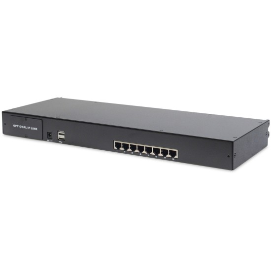 Digitus 19 KVM Konsole 17TFT 8p Cat5, KVM-Switch Digitus 19 KVM Konsole 17TFT 8p Cat5, KVM-Switch