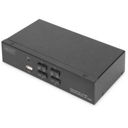 Digitus Desktop HDMI KVM Switch 4-Port, KVM-Switch