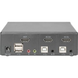 Digitus KVM Switch 2 Port, KVM-Switch