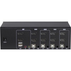 Inter-Tech IPC KVM Switch AS-42HA HDMI, KVM-Switch