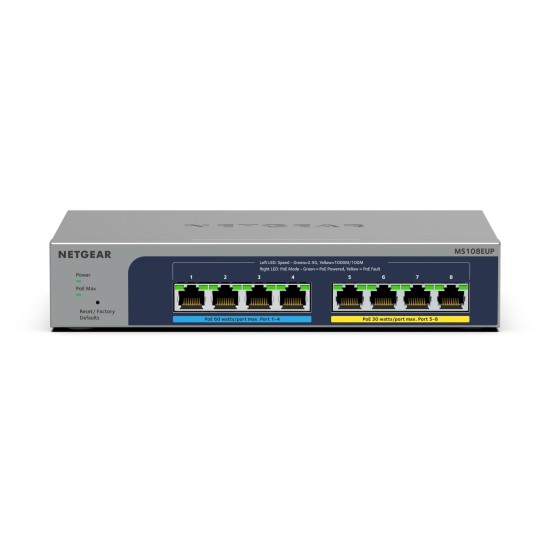 Netgear MS108EUP, Switch Netgear MS108EUP, Switch