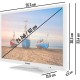Telefunken XH24N550M-W, LED-Fernseher