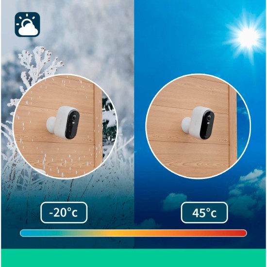 Arlo Essential  2K Outdoor Kamera, Überwachungskamera