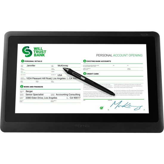 Wacom DTK-1660E, Grafiktablett