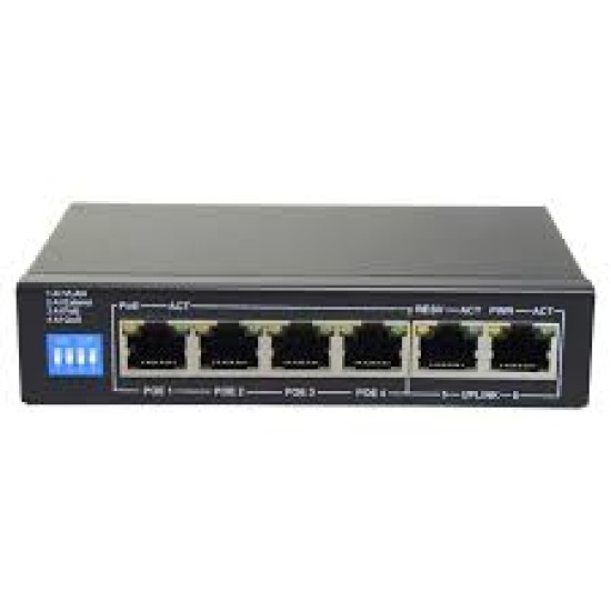 PoE SWITCH SAFIRE SF-SW0604POE-60