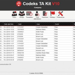 WEB SOFTWARE JANTAR CODEKS TA V10