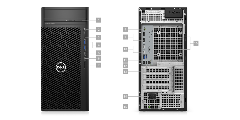 Dell-Precision-3660-MT-FMWYY---Intel-i7-12700-16GB-RAM-512GB-SSD-NVidia-Quadro-T1000-Windows-10-Pro-4