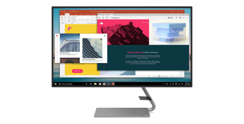 Lenovo-Q27h-20-2K-QHD-Monitor---IPS-Panel-DP-amp-HDMI-Hhenverstellbereich-80-mm--Slim-Bezel-USB-C-Po-3