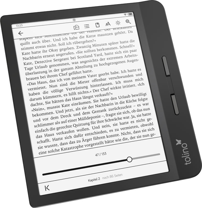 Tolino-Vision-5-eBook-Reader---7quot-1778cm-HD-Display-512MB-RAM-8GB-Speicher-WLAN-Micro-USB-25GB-Cl-2